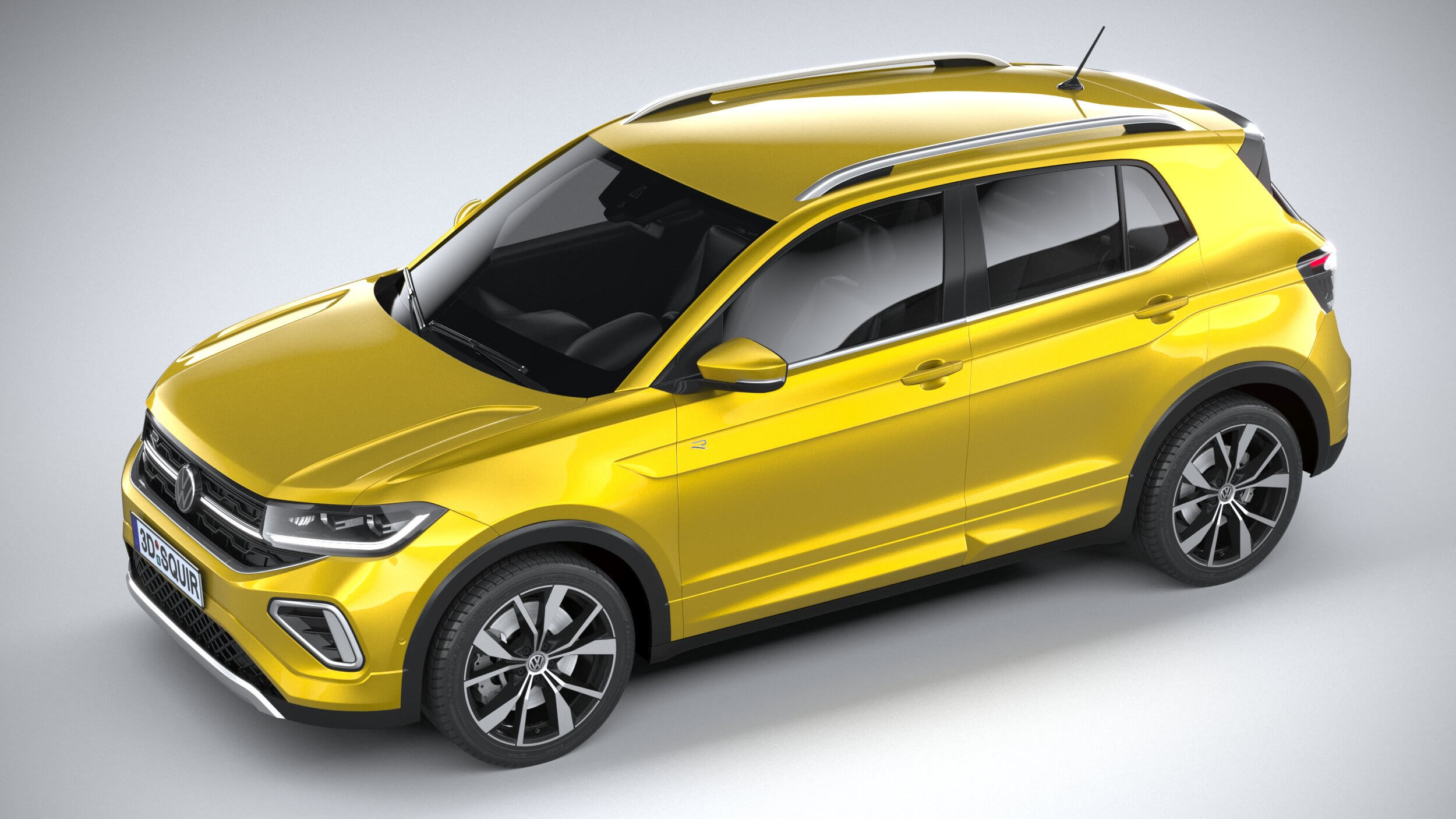 Volkswagen TCross RLine 2024 3D Model by SQUIR
