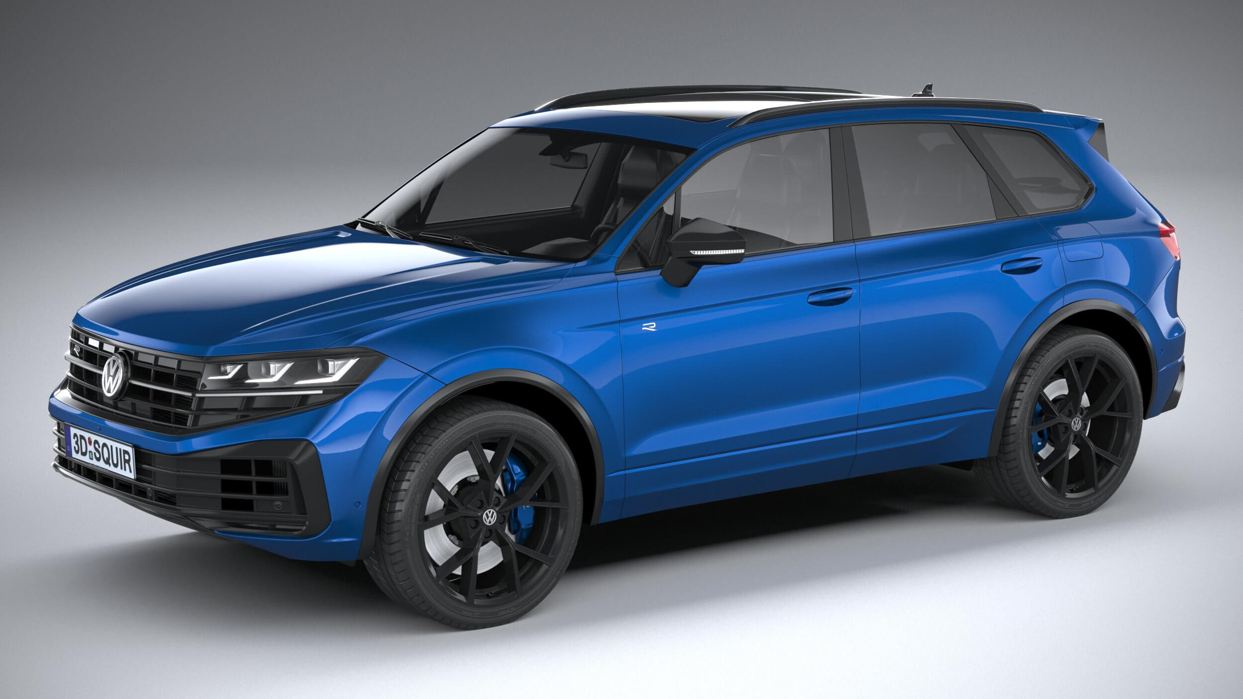 Volkswagen Touareg R Ehybrid 2024 3D Model by SQUIR