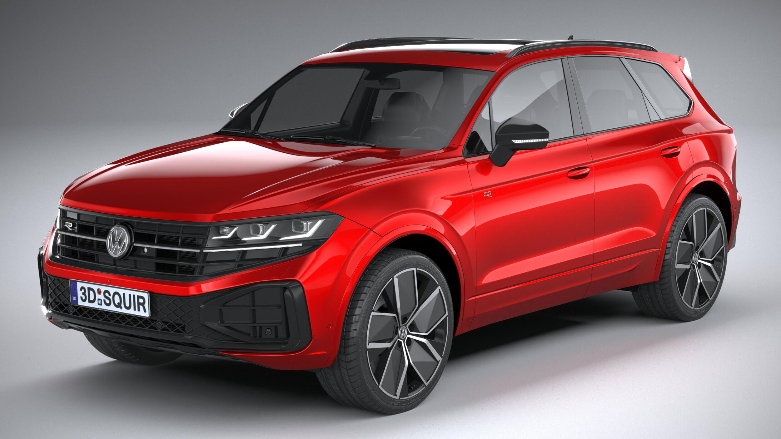 Volkswagen Touareg R-Line 2024 3D Model by SQUIR