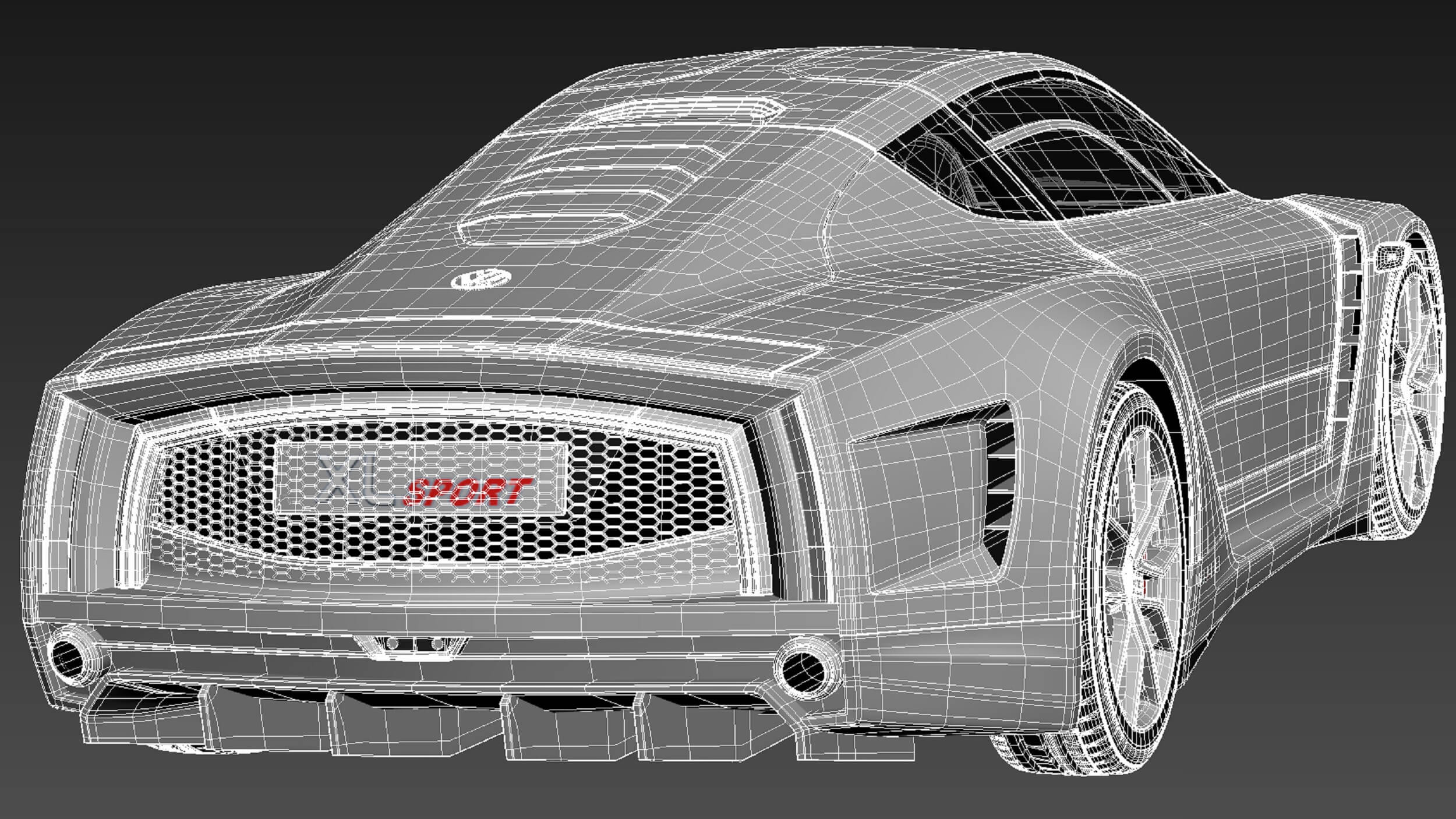 Volkswagen XL Sport 2015 3D Model by SQUIR
