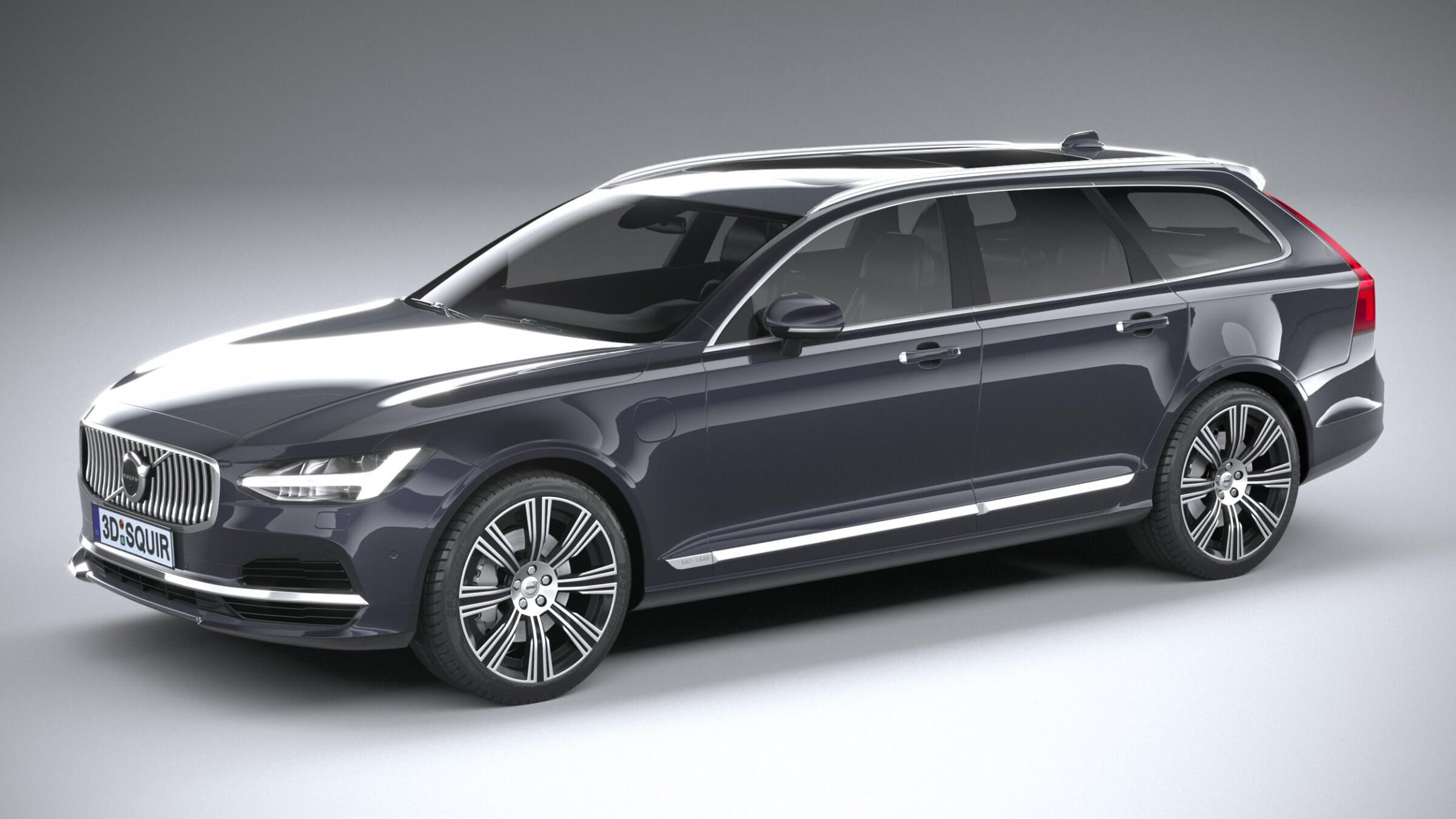 Volvo V90 Estate 2020 - 3D Model by SQUIR