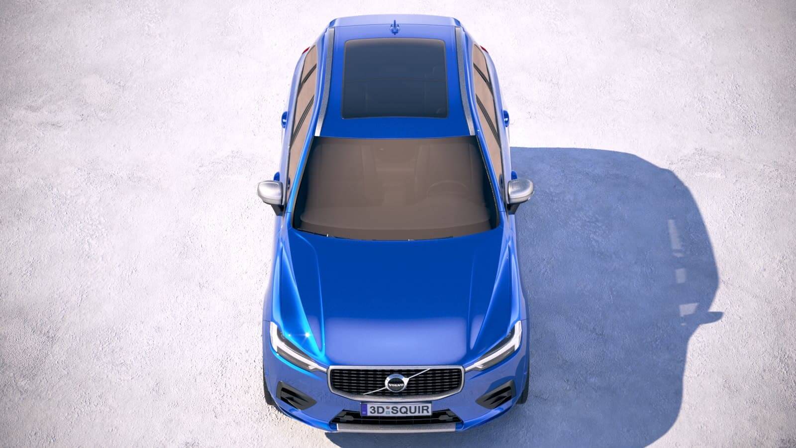 Volvo XC60 R-Design 2018 3D Model by SQUIR
