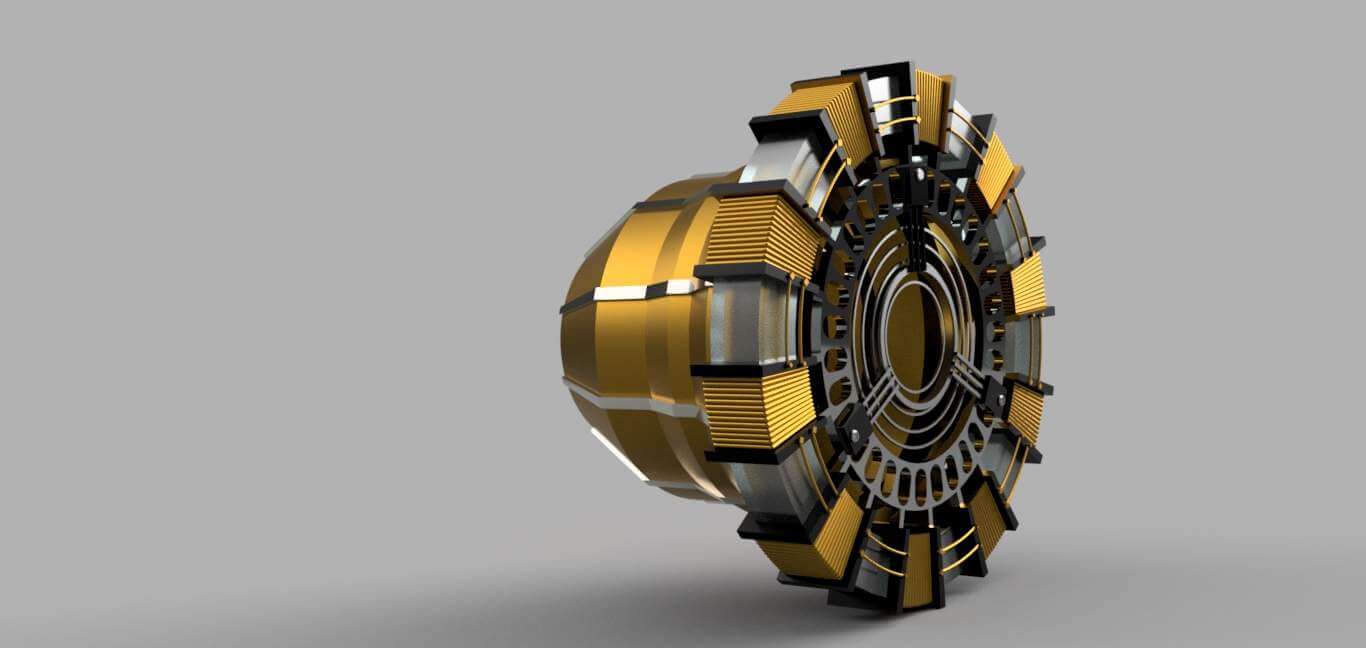 Iron Man s Arc Reactor 3D Model By Sreejan