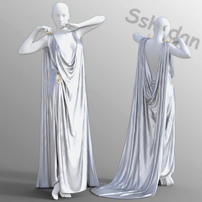 Scorpio Outfit for Genesis 9 and Genesis 8 Females