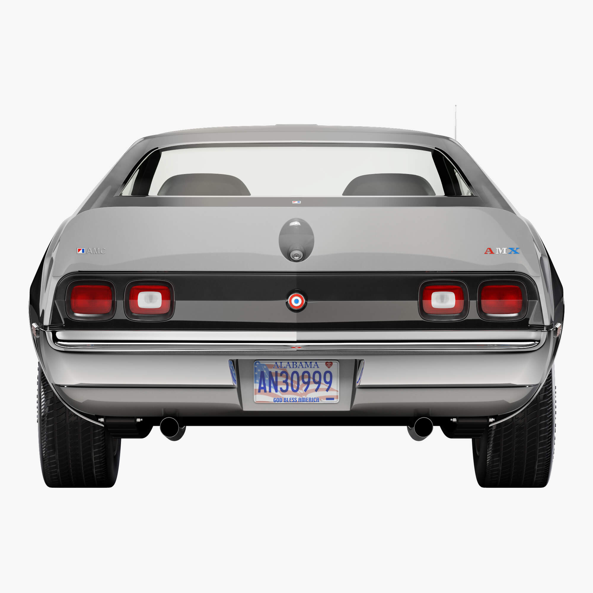 AMC Amx Pierre Cardin 1973 3D Model by sta_84