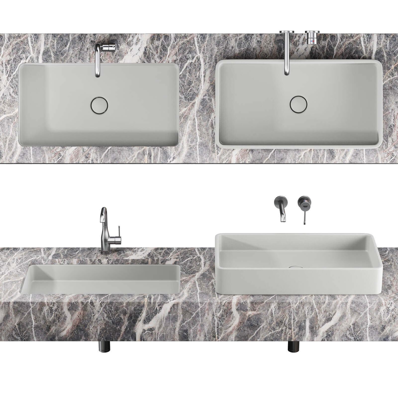 Ceramica Flaminia Miniwash MWL75 - 3D Model by sta_84