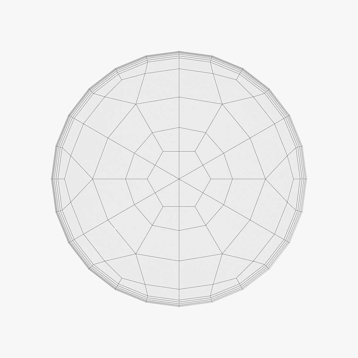 Oliver Jason Pristine Garden Stool 3D Model by sta_84