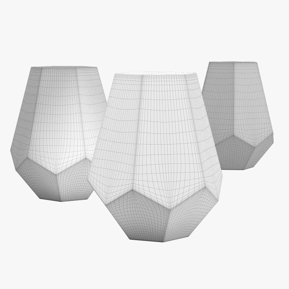 Mercury Row Aristeides Accent Stool 3D Model by sta_84