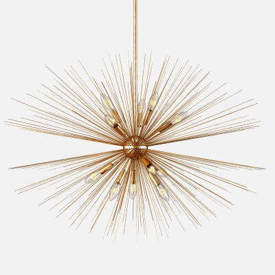 Pottery Barn Explosion Chandelier - 3D Model by sta_84
