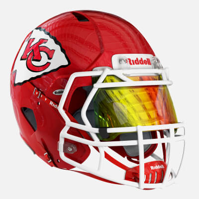 Riddell Speed Authentique Casque - FLASH Kansas City Chiefs