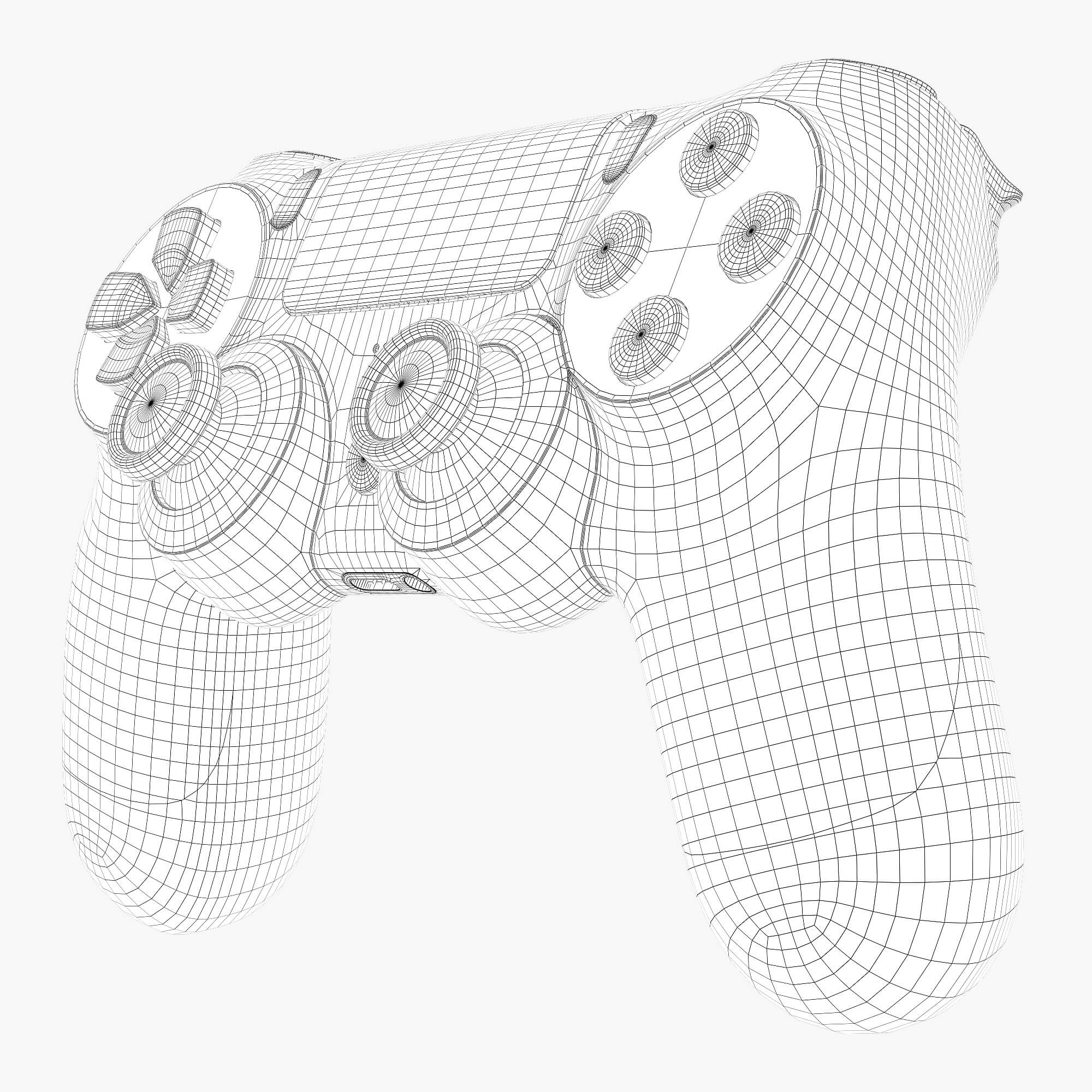 Sony Playstation 4 Pro Set - 3D Model by sta_84