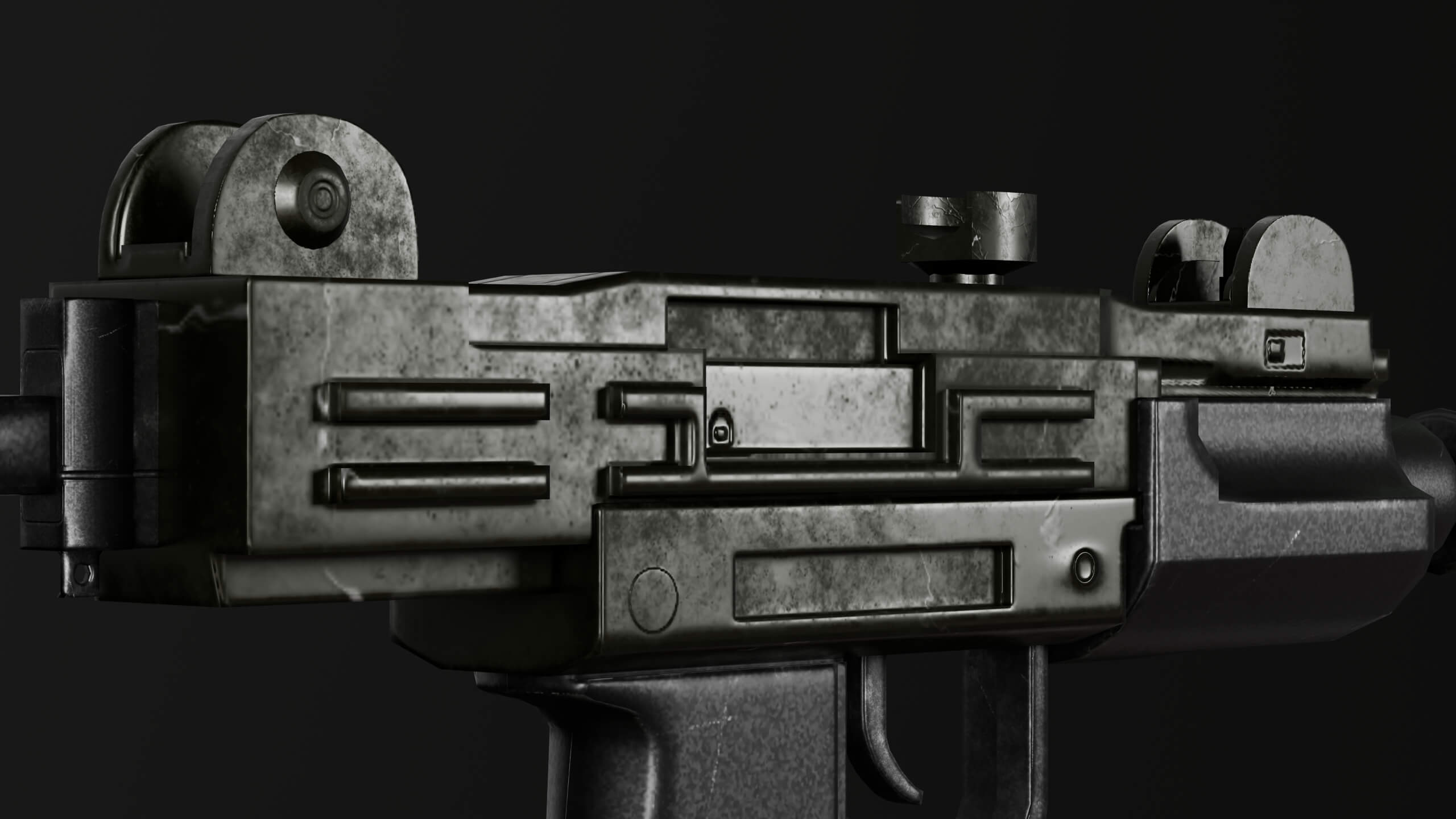 uzi smg feed ramp - Ilustrasi 2