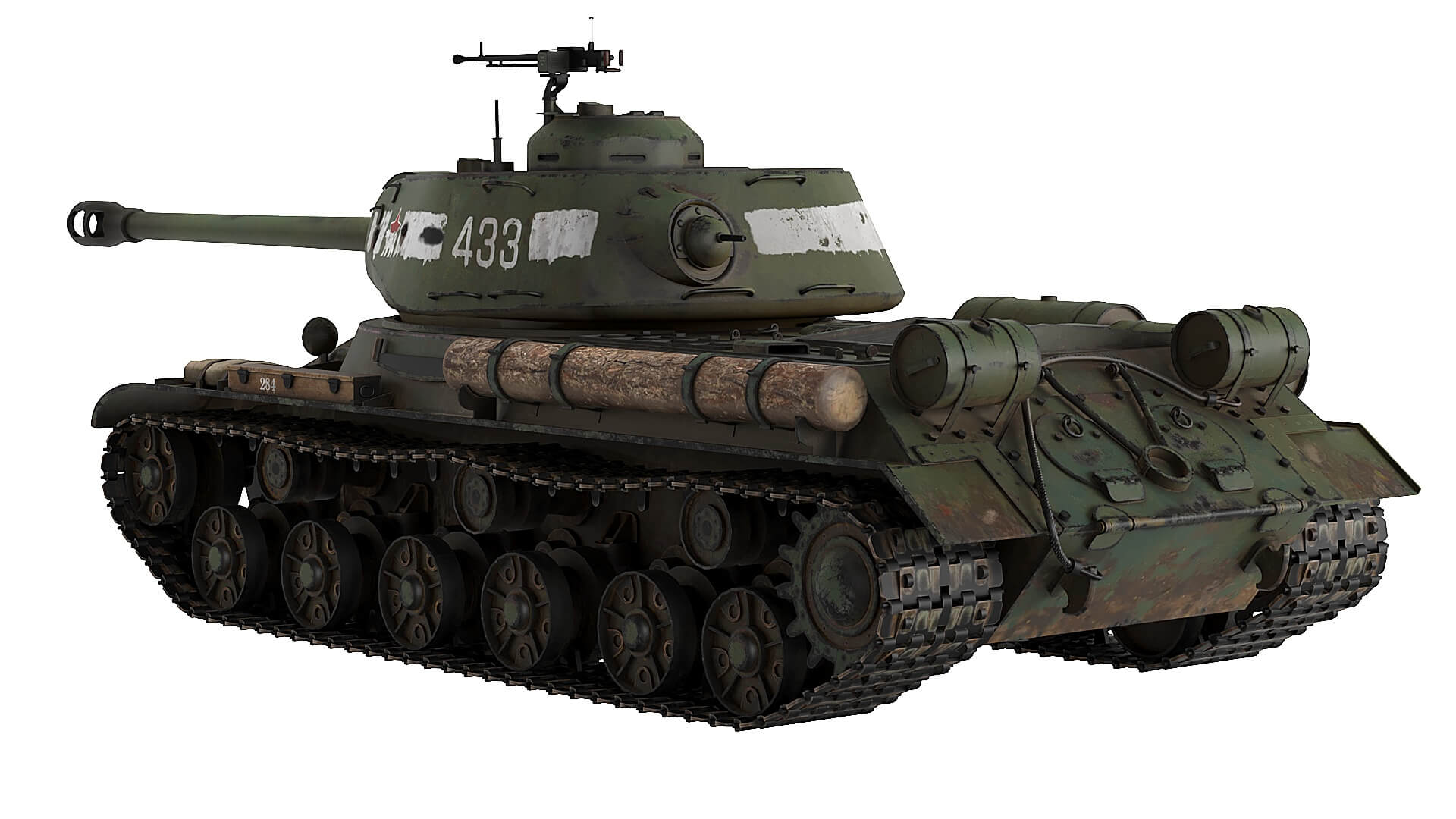 IS-2 Tank 3D Model by Stalker2025