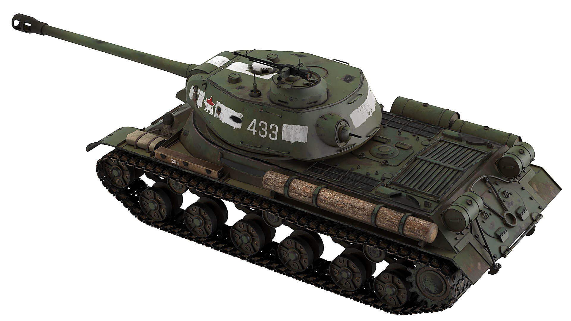 IS-2 Tank 3D Model by Stalker2025