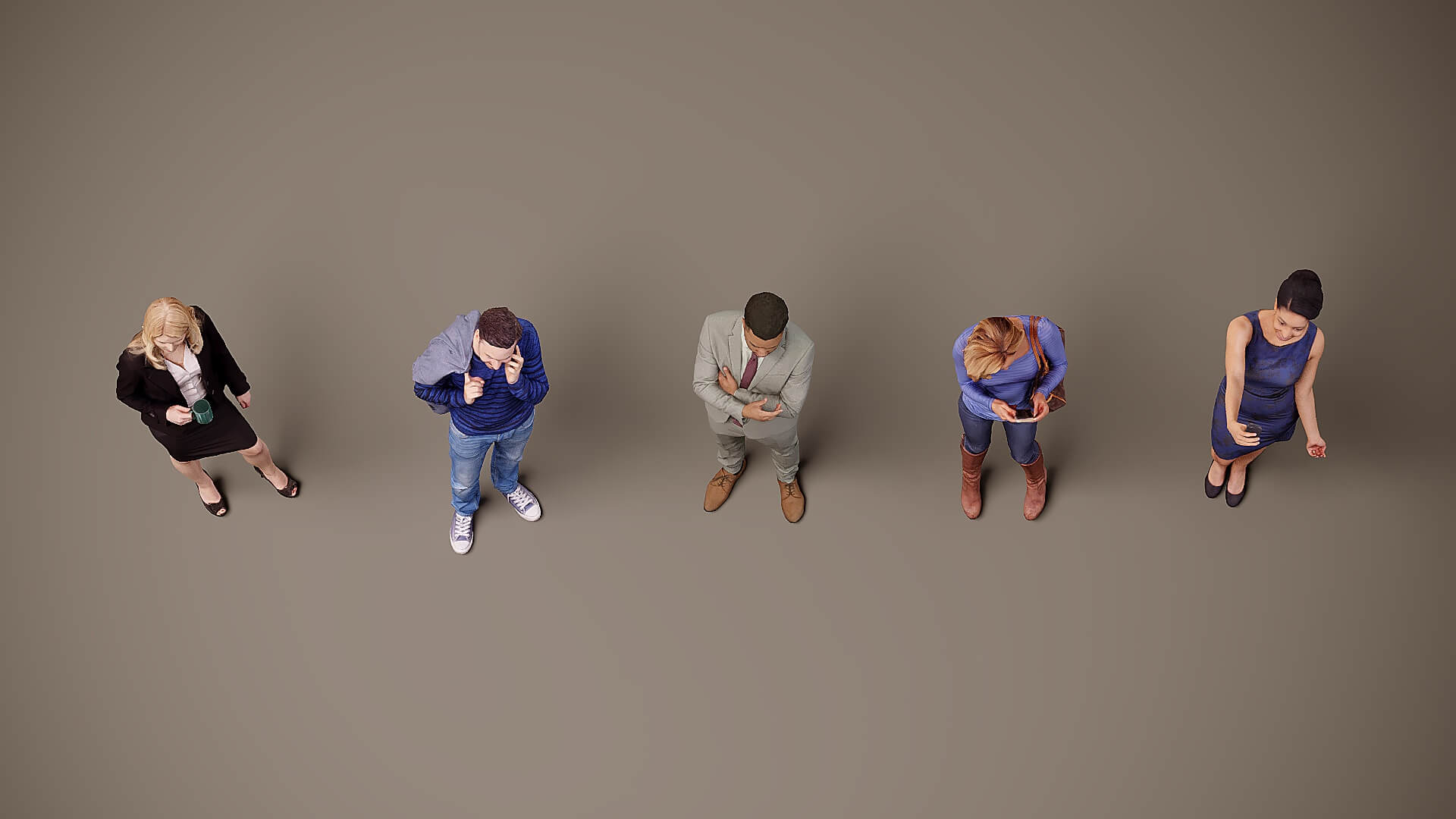 Conceptual People Photography　ロビン・セルマン Collection of People x 5 09 - 3D Model by Stalker2025