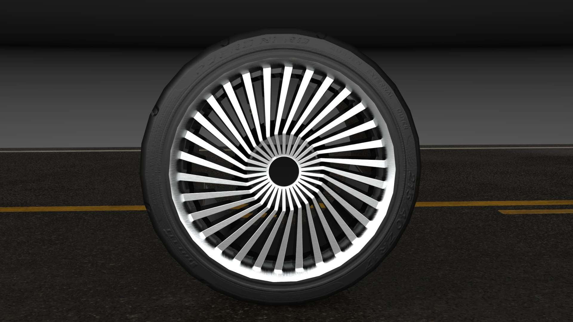 Medusa Wheel - 3D Model by Stan_sky