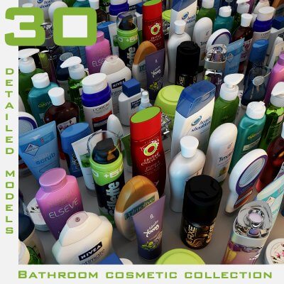 Bathroom Cosmetic Collection