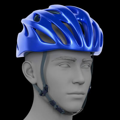 Bicycle Helmet by Stb3D
