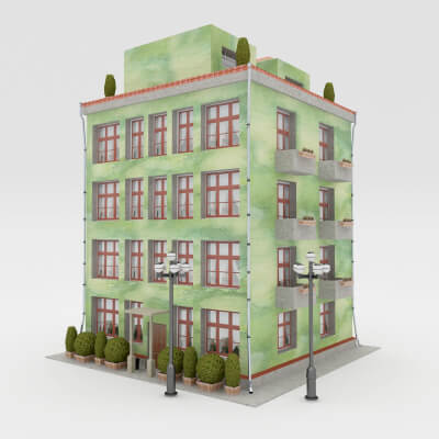 Building 7 3d model by Stb3D