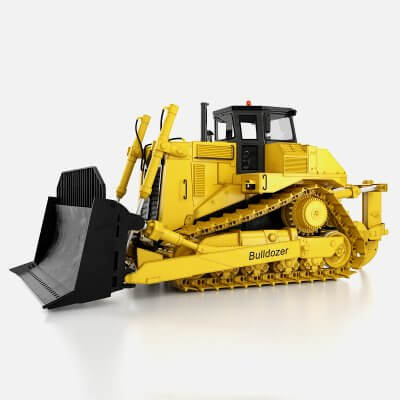 Bulldozer 3D Model