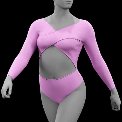 Cross Wrap Bodysuit for G9