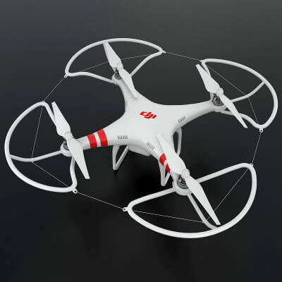 DJI Phantom 2 Quadcopter without Camera and Remote Control