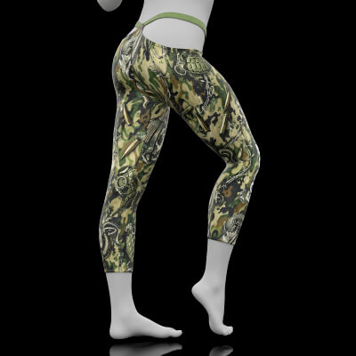 Fitness Pants Military for G9
