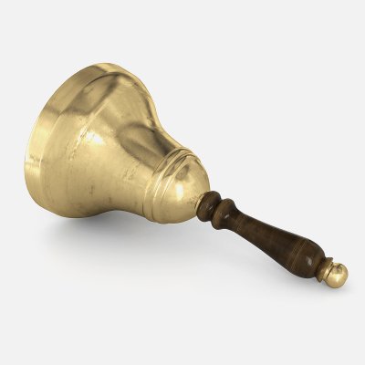 Handbell Pin Handbell - 3D Model by Stb3D
