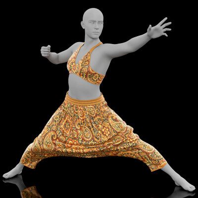 Indian Trousers and Indian Sports Bra for G9