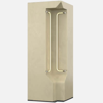 Interior Sci-Fi Internal Corner Part PBR