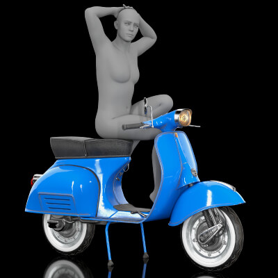 Motor Scooter Vespa