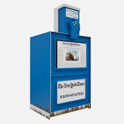 New York Newspaper Machine