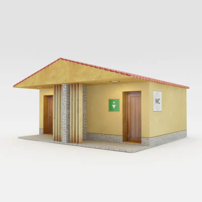 Outdoor Toilet WC