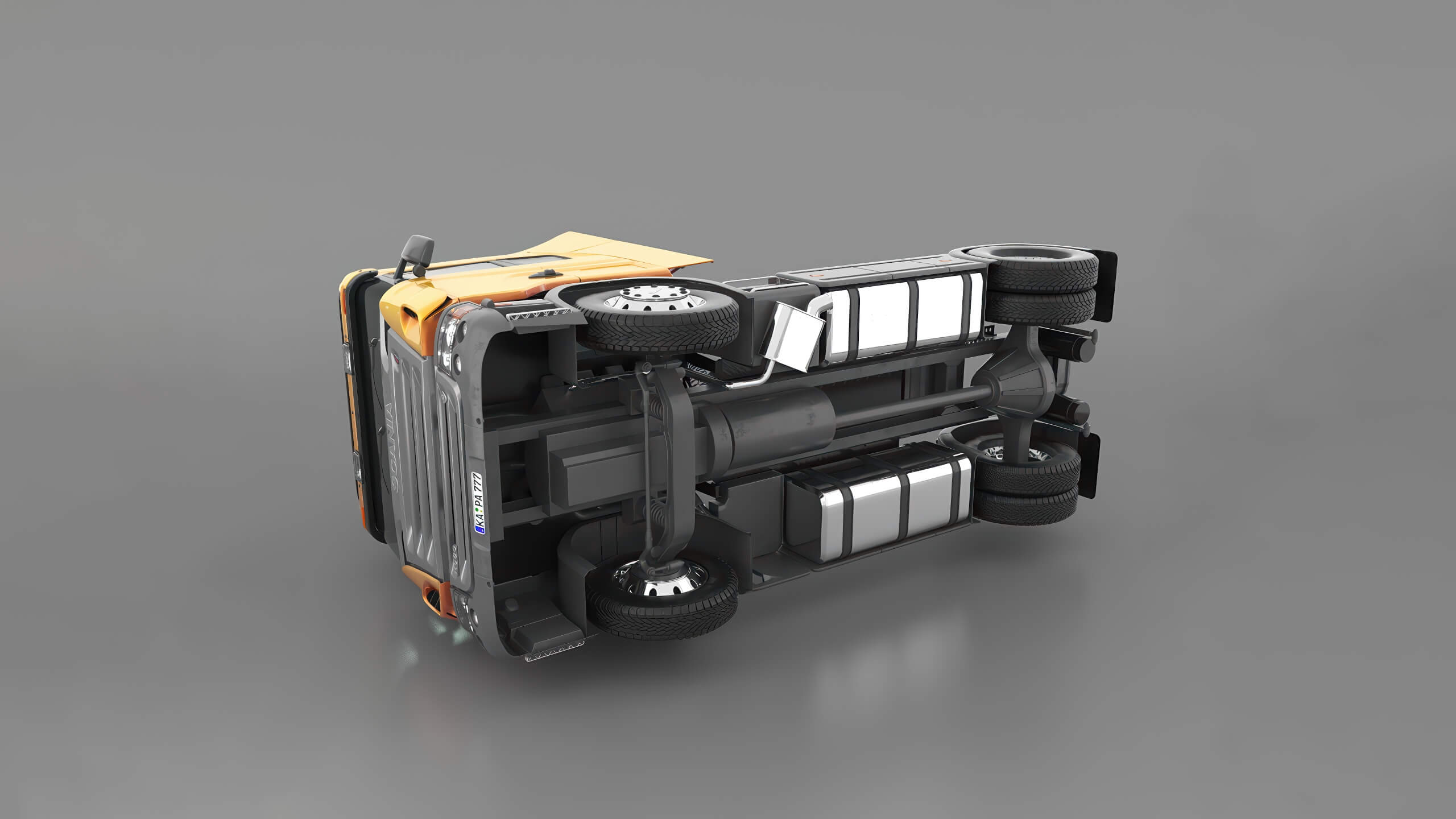 Scania R580 - 3D Model by Stb3D