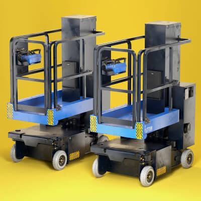 Self-Propelled Lift Work Platform High & Low Poly PBR by Stb3D