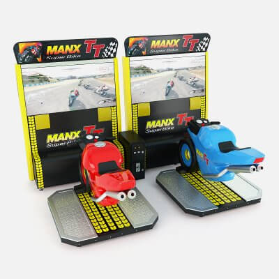 Simulator Moto Racing Arcade Machine