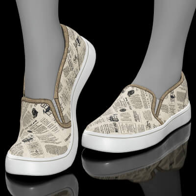 Slipons Newspaper for G9