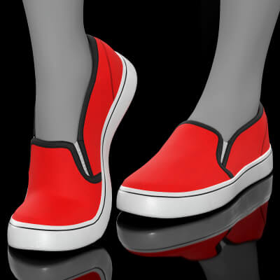 Slipons Red for G9