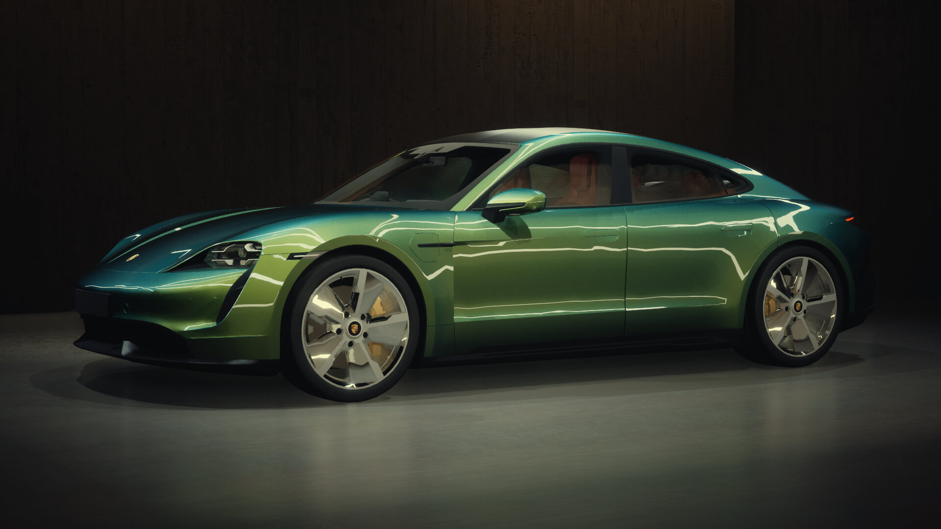 Porsche Taycan 2020 3D Model By StellarValor Porsche Taycan 2020 3D Model By StellarValor