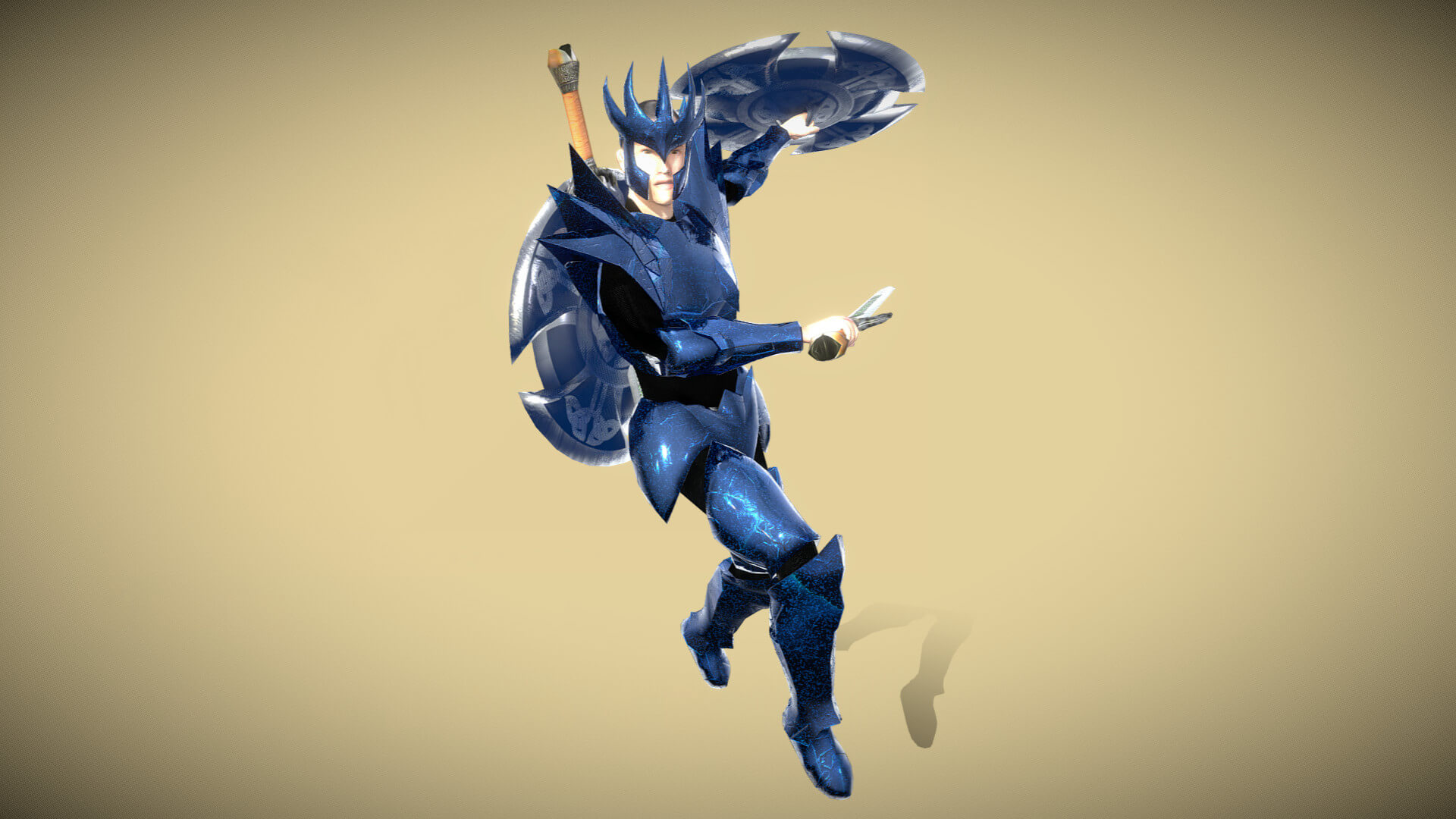 Unity 3d Knight Angel Knight for Unity - 3D Model by stonelion7