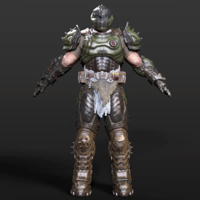 DOOM Slayer Outfit by Stormlux18