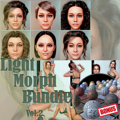 Light Morph Bundle Vol.2 Plus 50 Elite Textures