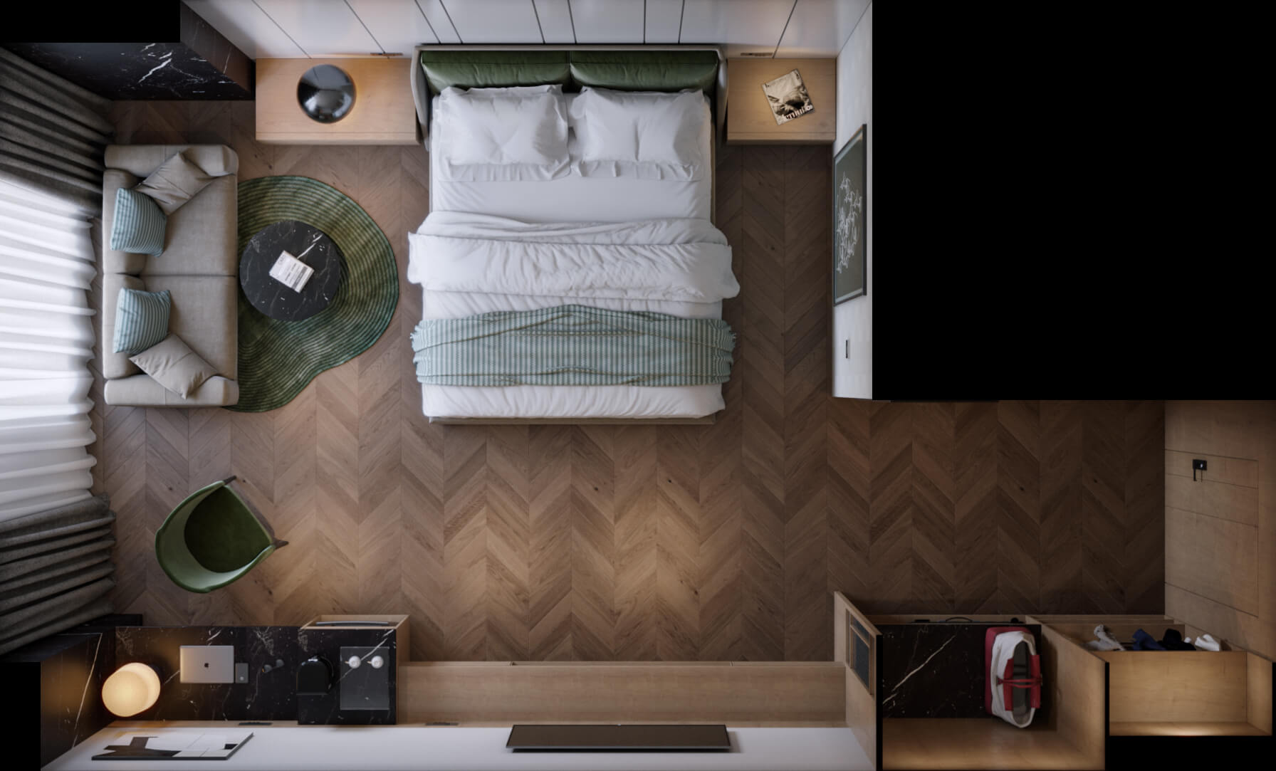 Sujoy Bera 3D Visualizer Interior Designer 3D Render by sujoybere