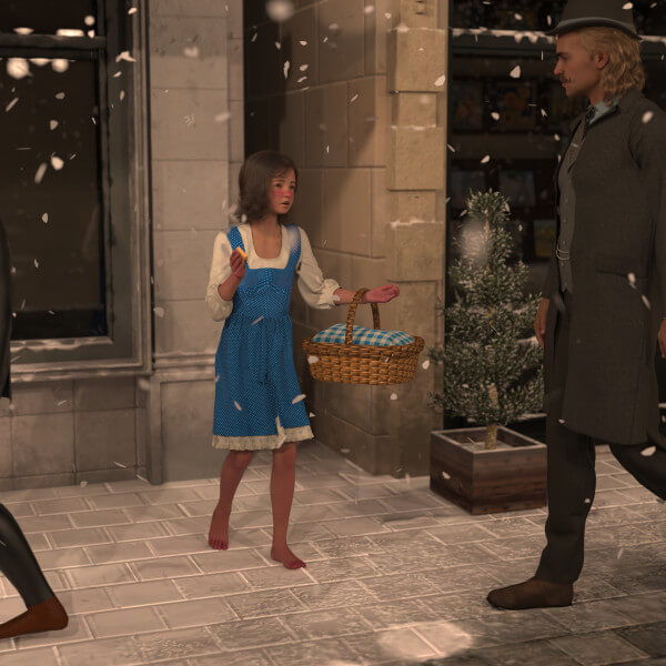 Frozen Hands Forgotten Child