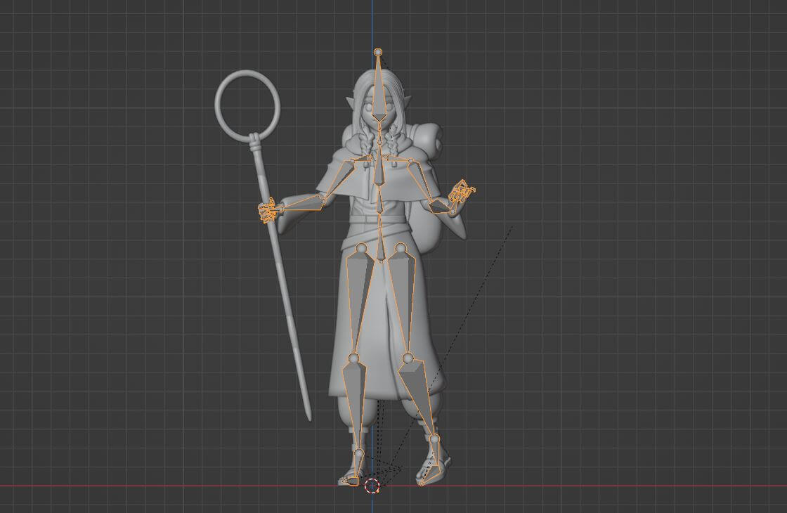 Marcille Donato - Delicious in Dungeon 3D Model by Summerforce