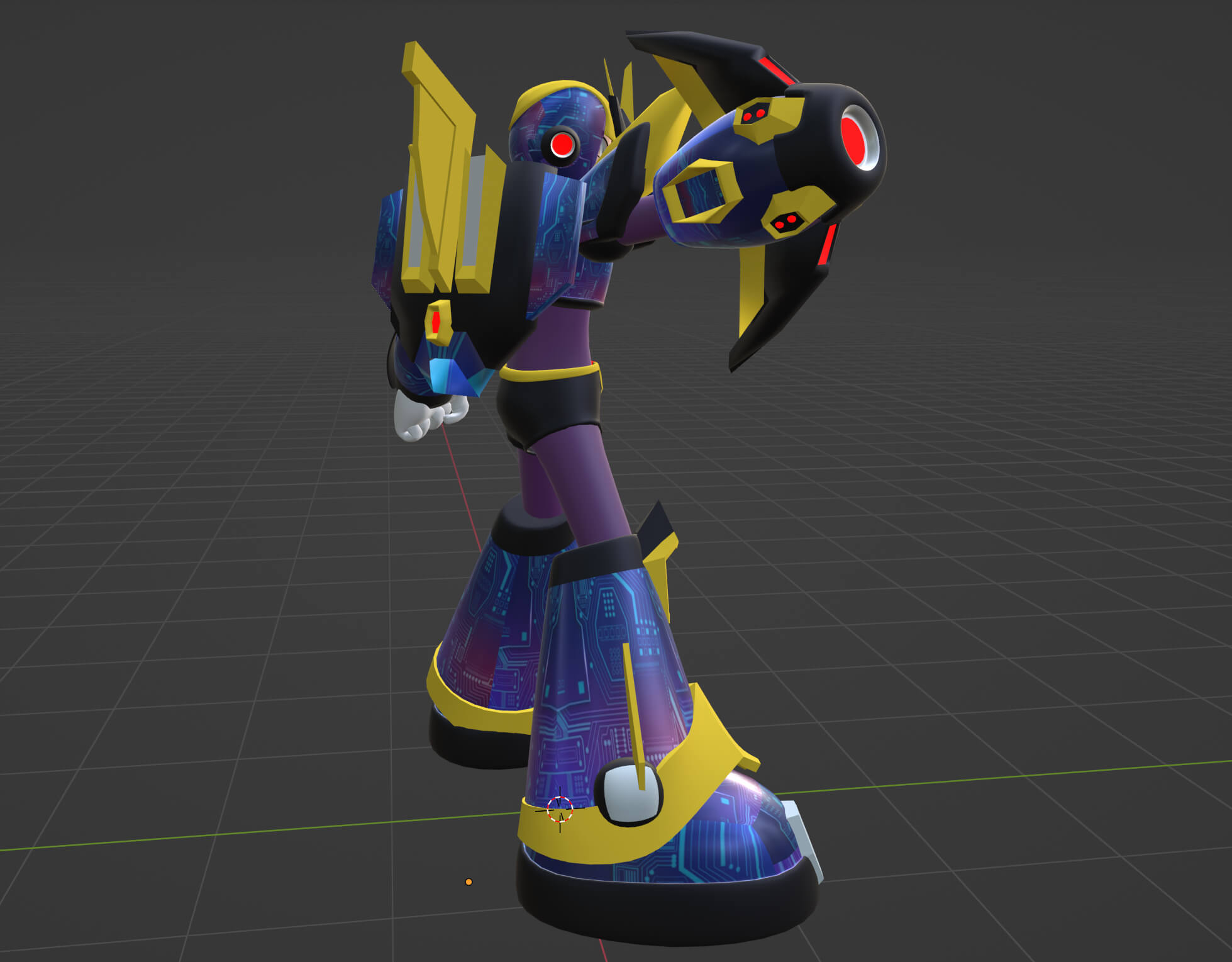 Megaman Ultimate Armor Mega Man X4 3D Model by Summerforce