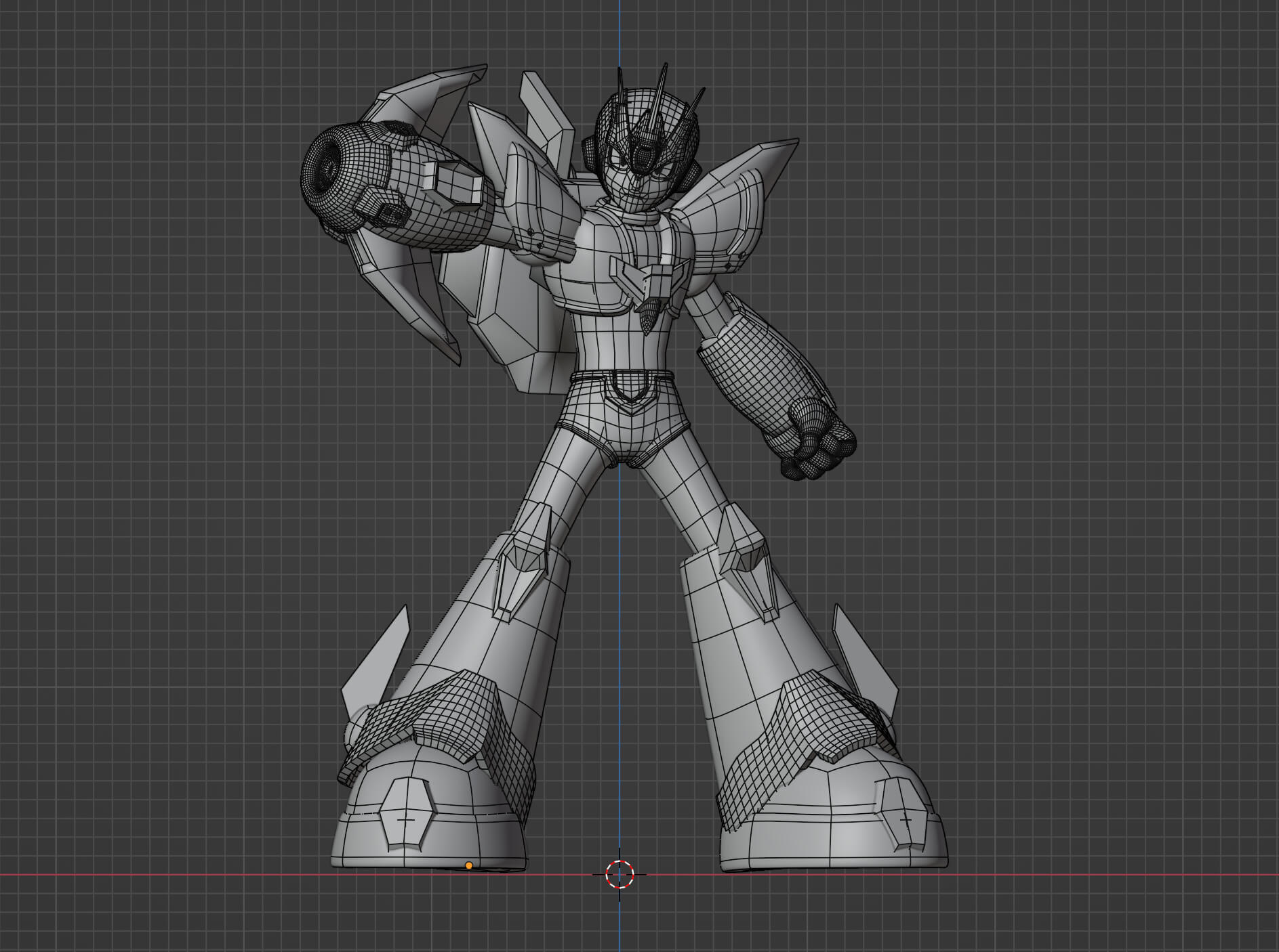 Megaman Ultimate Armor Mega Man X4 3D Model by Summerforce