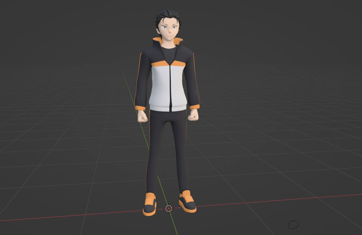 Natsuki Subaru Rezero 3D Model By Summerforce