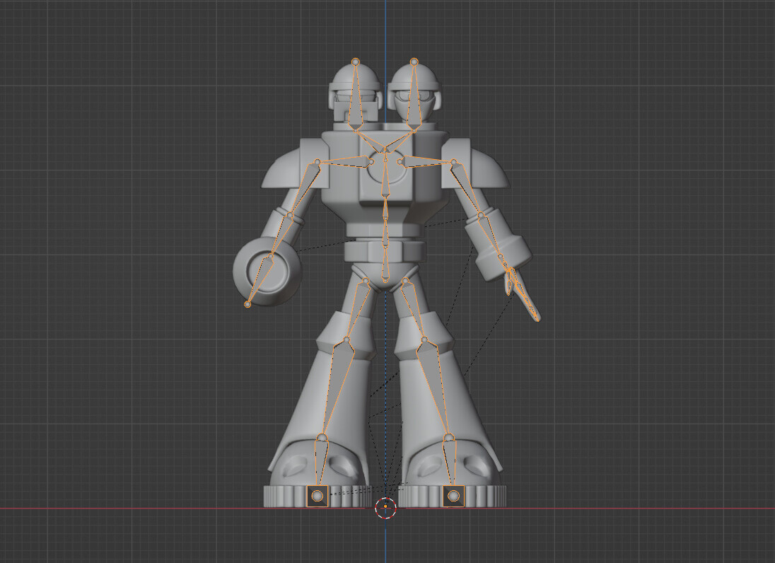 Searchman - Megaman 3D Model by Summerforce