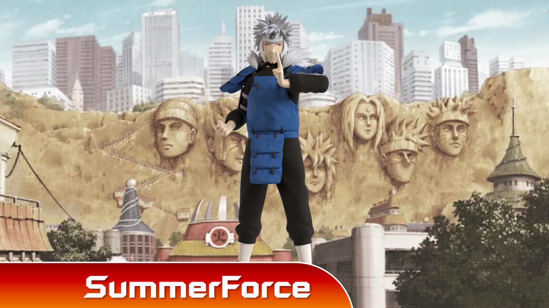 Tobirama Senju - Naruto Shippuden 3D Model by Summerforce